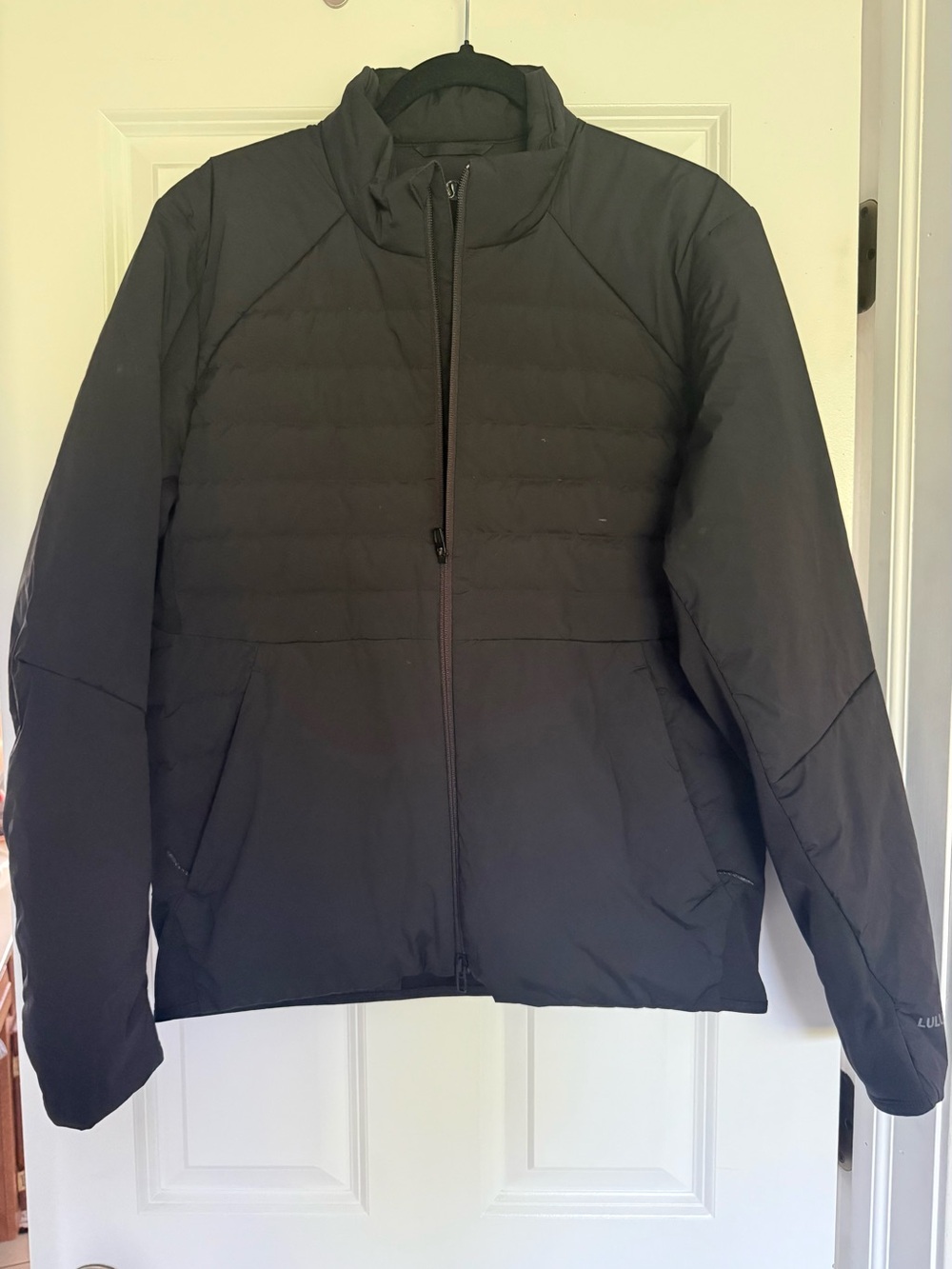 lululemon athletica Mens Black Down For It Puffer Jacket